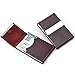 Ayliss offer Personalized Engraving service Bussiness Card Holder Top Quality Stainless Steel Leather Magnetic Shut