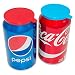 Soda Pop Tops - 12 Pack Can Lid Covers, Assorted (Red, White, Blue, Green) primary