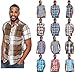Enimay Men's Business Casual Short Sleeve Plaid Button Down Fitted Shirt
