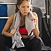 VENTURE 4TH Microfiber Travel Towel - Toalla Microfibra para Secado Rapido: Quick Dry Towels for Home, Sports and Outdoors - Fast Drying and Lightweight (Gray-Blue Extra Large)