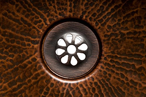 Premier Copper Products D-207ORB 1.5-Inch Non-Overflow Grid Bathroom Sink Drain, Oil Rubbed Bronze - Thumbnail 2