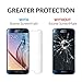 iloome New Samsung Galaxy S6 ScreenMate [0.33 Rounded Edges] Real Tempered Glass [9H Hardness] Premium Screen Protector with Oleophobic Coating