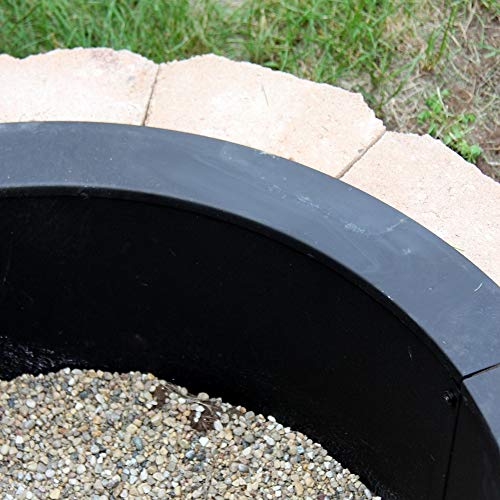 Sunnydaze Heavy Duty Fire Pit Ring Liner Diy Fire Pit Above Or In