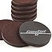 16PCS Furniture Sliders 3.5 Inch Plastic Sliders and Felt Sliders for Carpet Hardwood Floors Reusable Furniture Slider Brown