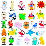 Wind up Toys,25 Pack Assorted Toy for Kids Small Flip Classroom Children's Party Christmas gift Goodie Bag Child and Birthdays toys