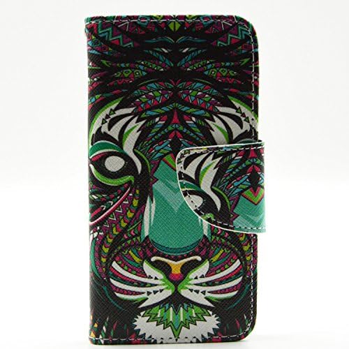 540 Case Microsoft Nokia Lumia 540 Kickstand Case,Bat King Fierce Tiger Design Premium PU Leather Wallet Flip Kickstand Case Cover for Microsoft Nokia Lumia 540
