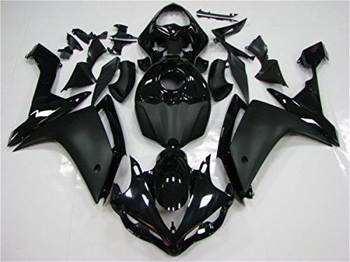NT FAIRING Glossy Matte Black Injection Mold Fairing Fit for Yamaha 2007 2008 YZF R1 R1000 YZF-R1 New Painted Kit ABS Plastic Motorcycle Bodywork Aftermarket