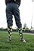 MadSportsStuff Softball Bomber Over The Calf Socks (Black/Grey, Large)