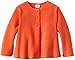 Zutano Baby Girls' Cozie Fleece Swing Jacket, Mandarin, 18 Months