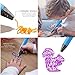 Professional 3D Printing Pen with OLED Display for Doodling Drawing Modeling -3D Pen Doodle Lightweight Portable Compatible with Power Bank + 3 Packs of 1.75 mm ABS/PLA Filaments + 2 Drawing Stencils