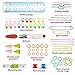 Crochet Kits, BCMrun 22 pcs Crochet Hooks with 69 Accessories Crochet Hooks Yarn Knitting Needles Sewing Tools Full Set Knit Gauge Scissors Stitch Holders