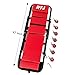 RTJ 47 Inch N-Creeper Seat with Adjustable Headrest, Red