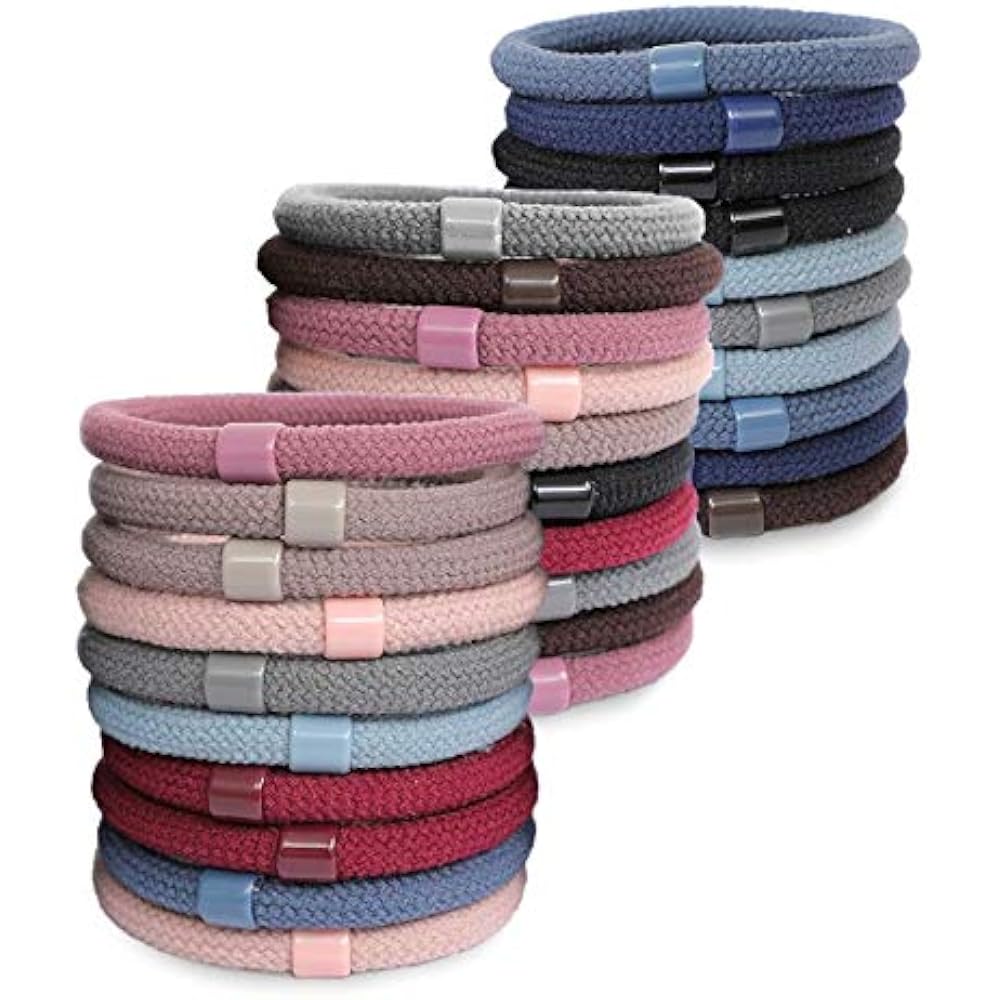 Hair Ties Elastic Bands Strong Rubber Ponytail Holders For ...