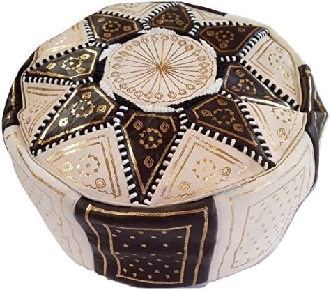 Pouf moroccan Puf Morocco genuine leather eastern ethnic furniture footrest B5