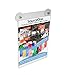 Premium Clear Acrylic Glass Window Mount 8 1/2 X 11 Sign Holder Clear with Suction Cups