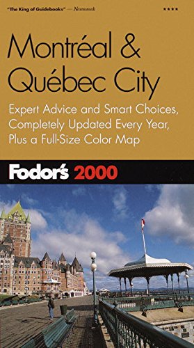 Fodors Montreal amp Quebec City Fullcolor Travel Guide