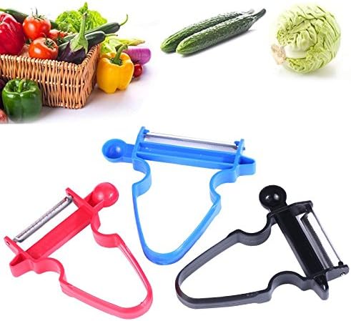 LEEBA Easy Magic Trio Peeler,Quick Peeler for Vegetable,Fruit,Potato(Optional 1Pcs/3Pcs)