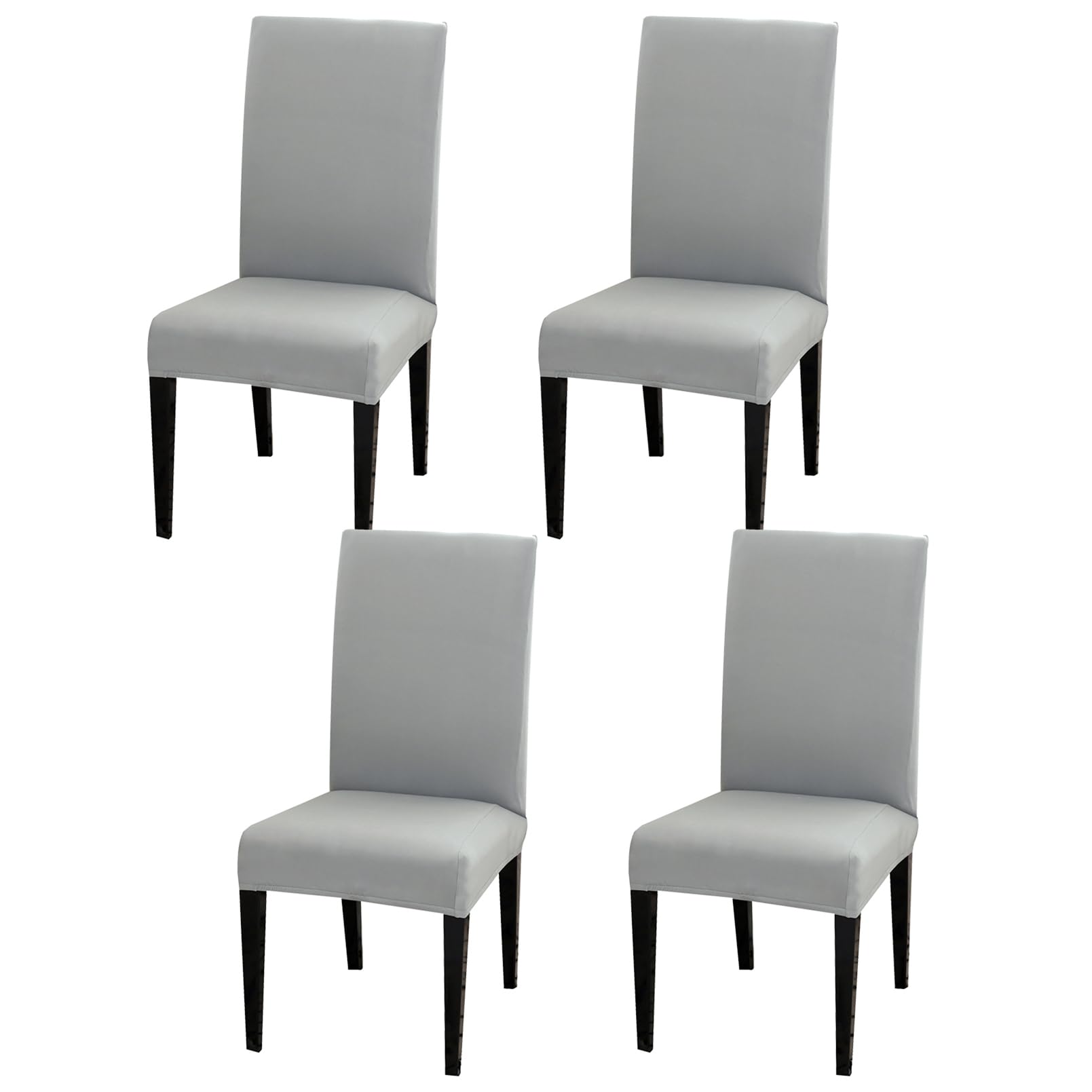 Aisprts Dining Room Chair Covers Slipcovers Set of 4 Stretch Removable Washable Dining Chair Protector Decoration Cover Seat Slipcover for Hotel, Ceremony, Banquet, Kitchen, Restaurant, Home