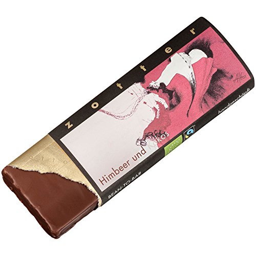 Zotter - Bio Fairtrade Himbeer-Kokos Schokolade - 70g