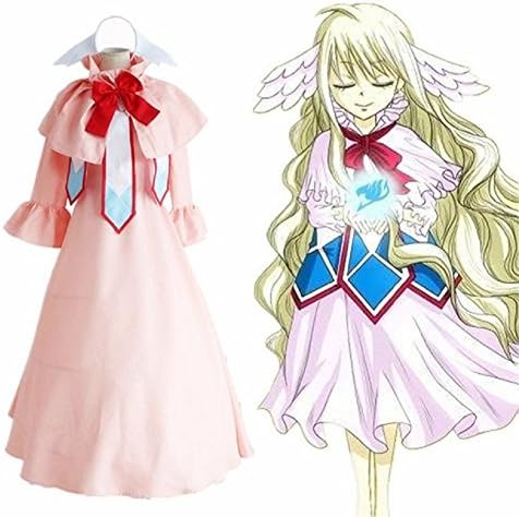 Yiquanzhi Women's Fairy Tail Cosplay costume Mavis Vermilion Suit