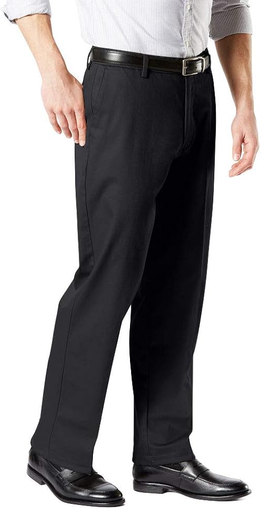 Dockers Men's Classic Fit Signature Khaki Lux Cotton Stretch Pants at  Men’s Clothing store