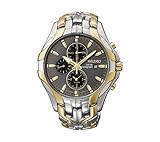 Seiko Men's Excelsior Two-Tone Solar Chronograph Watch