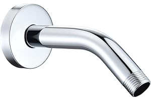 LOWCUS Wall Mounted Extention Shower Arm (Sold with Shower Arm Flange) for U4993-PK 6-inch, Chrome