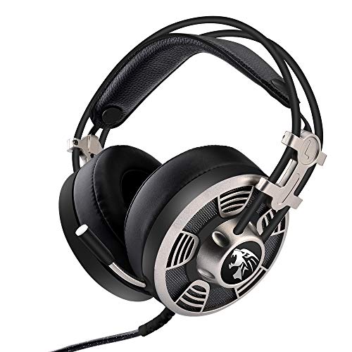 Gaming Headset, GAKOV GAV10 Gaming Headset 7.1-Channel Vibration Gaming Headphone with USB Jack Only for PC/Laptops and for Smart Phone Tablet(Extra Adapter Needed)
