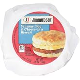 Jimmy Dean Sausage, Egg &amp; Cheese Biscuit, 4.9 oz (12 Count)