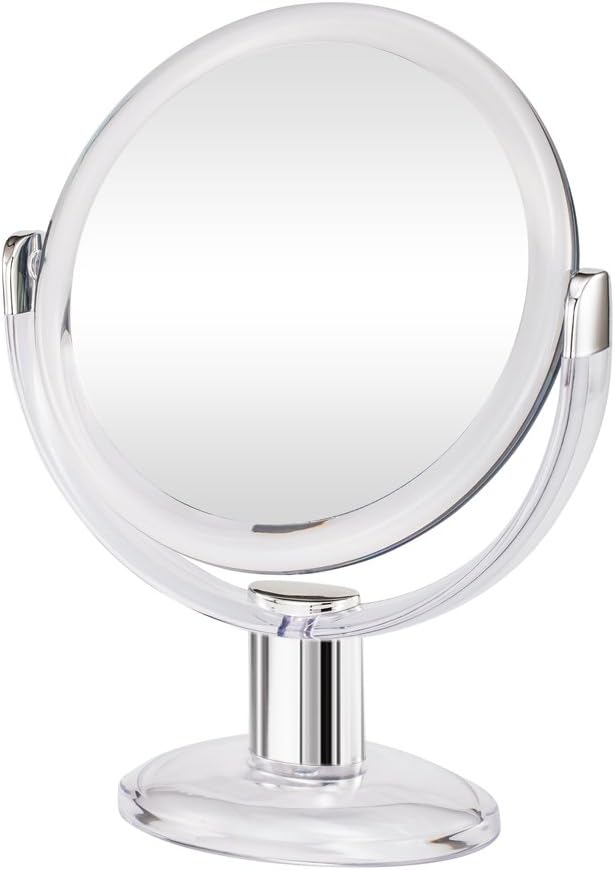 Gotofine Double Sided Magnifying Makeup Mirror, 1X & 10X Magnification