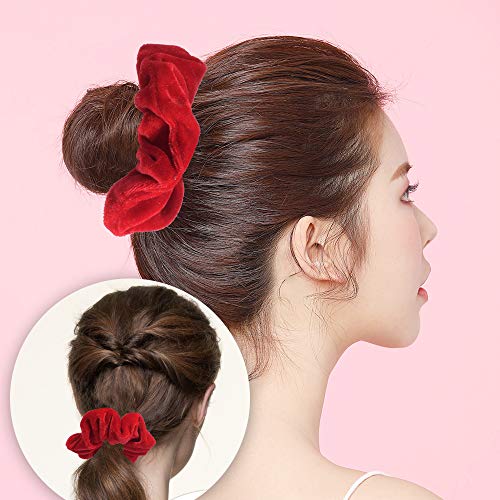 5 Scrunchies+Elastic+Scrunchy+Scrunchie+Accessories