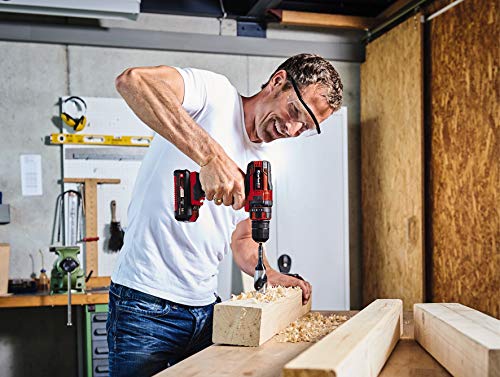 Einhell Akkuschrauber TC-CD 18/35 Li-Solo Power X-Change (Li-Ion, 18 V, 550 min.-1, 35 Nm, 10 mm Bohrfutter, ohne Akku… – Bild 4