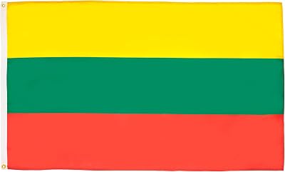 AZ FLAG Lithuania Flag 3x5 ft 100D Polyester with 2 Brass Eyelets
