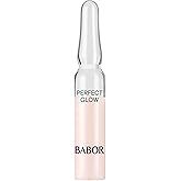BABOR Perfect Glow Ampoule Serum Concentrates, Perfection Peptide P3 and Glow Pigments to Plump and Even Skin Tone, Brighten and Revitalize Dull and Dry Skin