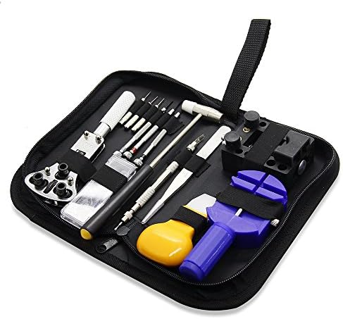 Introductory Price! Limited Time Offer! Yamaige 13 Piece Watch Repair Tool Kit Case Opener Spring Bar Tool Set Bonus A Hammer