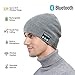 REDESS Wireless Bluetooth Beanie,Unisex Outdoor Sport Knit Hat with Stereo Speakers & Microphone