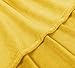 Love's cabin Flannel Fleece Blanket Throw Size Yellow Throw Blanket for Couch, Extra Soft Double Side Fuzzy Plush Summer Blanket, Fluffy Cozy Blanket for Adults Kids or Pet (Lightweight,Non Shedding)