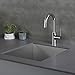 KRAUS Oletto Single Handle Kitchen Bar Faucet in Chrome Finish, KPF-2600CH