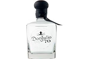 Don Julio, Tequila 70 Cristalino Añejo 700ml, Sabor Suave y Final Limpio, Barrica de Roble Blanco