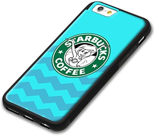 Ariel The Little Mermaid Starbuck Logo Custom Phone Case For iPhone 6s Plus 5.5"