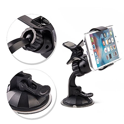 Dream Wireless Universal Car Mount Holder for GPS/iPhone/PDA/Mobile Phone/MP4 - Retail Packaging - Black - Thumbnail 5