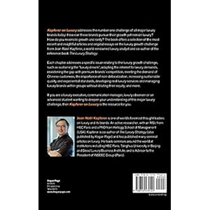 Kapferer on Luxury: How Luxury Brands can Grow Yet Remain Rare