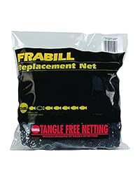 Frabill de goma de Red de repuesto, 23 x 26 inch, Negro