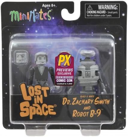 SDCC 2013 Lost In Space Black & White Previews Exclusive Minimates 2-Pack