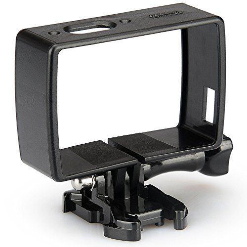 First2savvv XM2-BKK-A01 Border Frame BacPac Mount Protective Frame Expanded Edition Housing Case for XIAOMI Yi 4k action camera