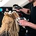 BANGMENG Round Barrel Anti-Static Hair Brush | Nano Thermal Ceramic Ionic Tech | Protect Hair, Enhance Texture, For Curling & Drying (2inch)