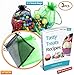 Reusable Produce Bags, 15PCS -12 Washable Mesh Bag, 2 Mini Bag, 1 Metal Straw, Toy Fruit Vegetable Produce Bags with Drawstrings for Home Shopping Grocery - 3 Various Sizes