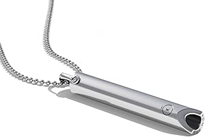 KOMUSO Breathing Necklace Classic Shift - For Habitual Breath Practice, Meditation, Stress and Anxiety Relief - Expert-Designed Breathing Tool to Promote Calm, Mindfulness and Relaxation