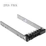 (2PCS Pack) 2.5 inch Hard Drive Caddy Tray Compatible for DELL PowerEdge Servers R330 R430 T430 T440 T640 R620 R310 R410 R415 R510 G176J 0G176J