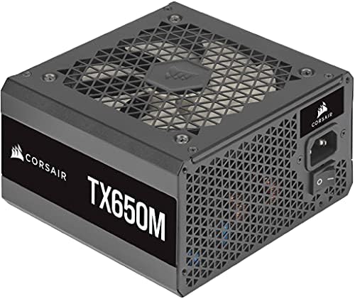 Alimentation PC Corsair TX650M 650W – 80 PLUS Gold, Semi-Modulaire – Silencieuse, Condensateurs 105°C Japonais - 7